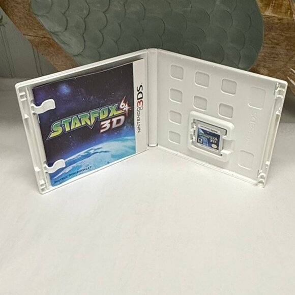 NINTENDO 3DS Star Fox 64 3D Cartridge, Case and Instruction Booklet - Picture 3 of 6